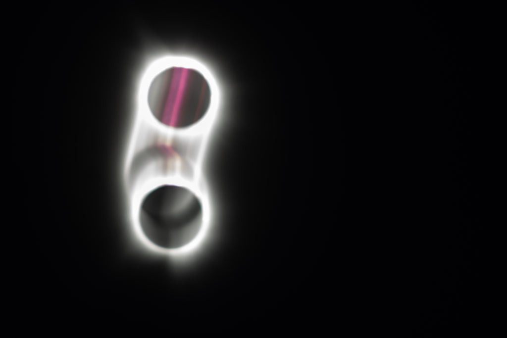 Double Solar Eclipse Metal Print